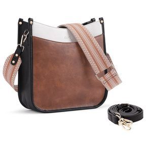 Crossbody Bags Trendy Fashion Shoulder Bag Vegan Leather Purse :')